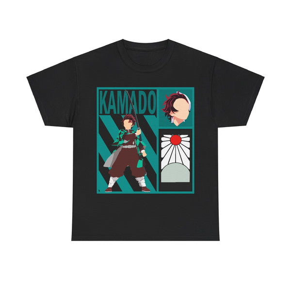 Minimalistic Tanjiro Kamado Demon Slayer Tee