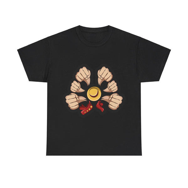 Luffy Gaitling Gun One Piece Anime Tee