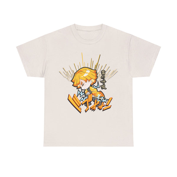 Chibi Zenitsu Agatsuma Demon Slayer Anime Tee