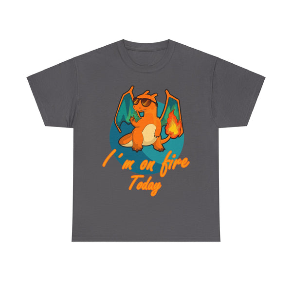 Im on fire Zard Anime Tee