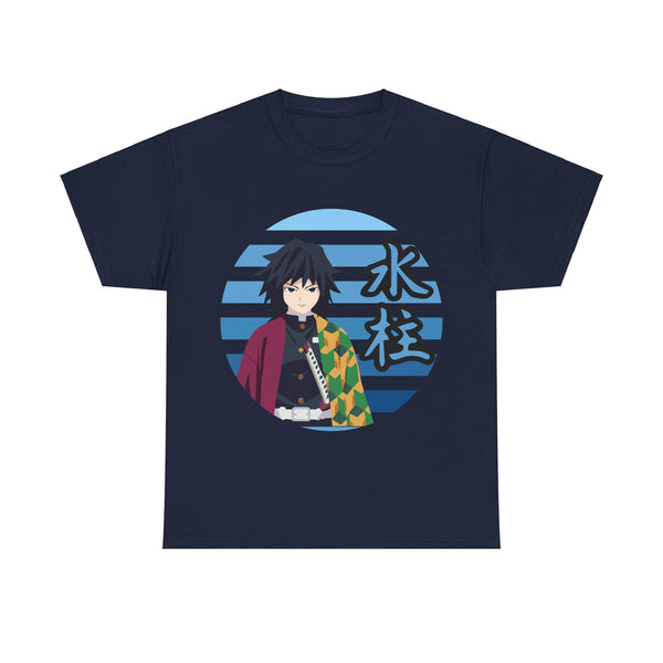 Water Pillar Giyu Tomioka 2 anime Tee Demon Slayer