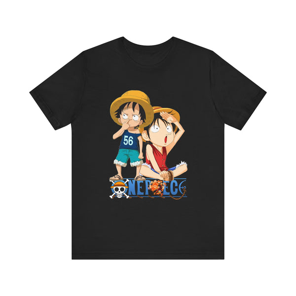 Unisex Jersey Short Sleeve Tee - Luffy Chibi One Piece