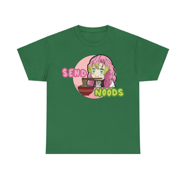 Send Nood Mitsuri Anime Tee Black/Green Available