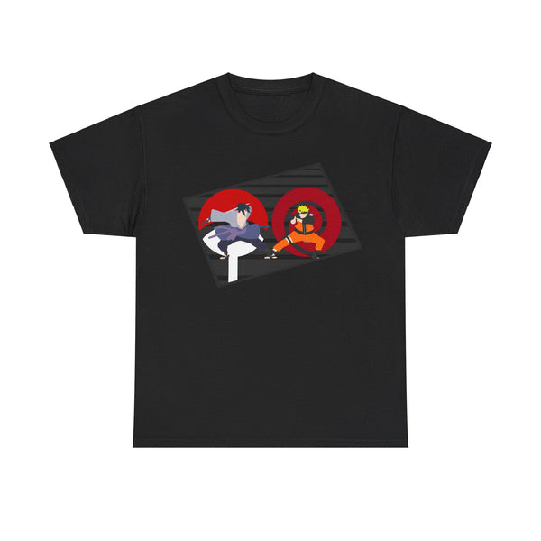 Naruto Vs Sasuke - Naruto Anime Tee