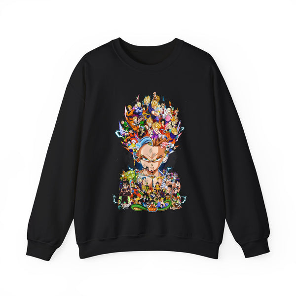 Unisex Heavy Blend™ Crewneck Sweatshirt - Gohan Dragon Ball Z Color Design