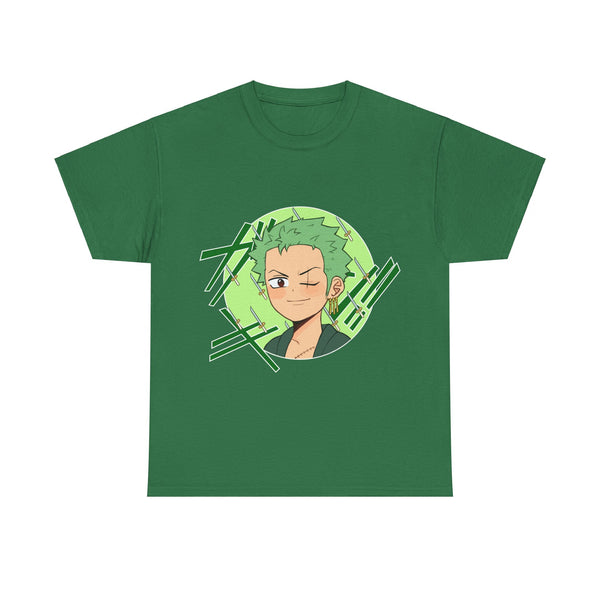 Chibi Zoro One Piece Anime Tee