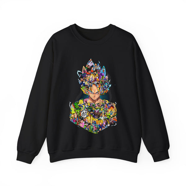 Unisex Heavy Blend™ Crewneck Sweatshirt - Goku Dragon Ball Z Color Design