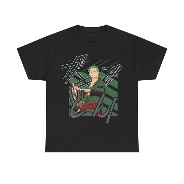 Ronronoa Zoro  Damage Anime Tee