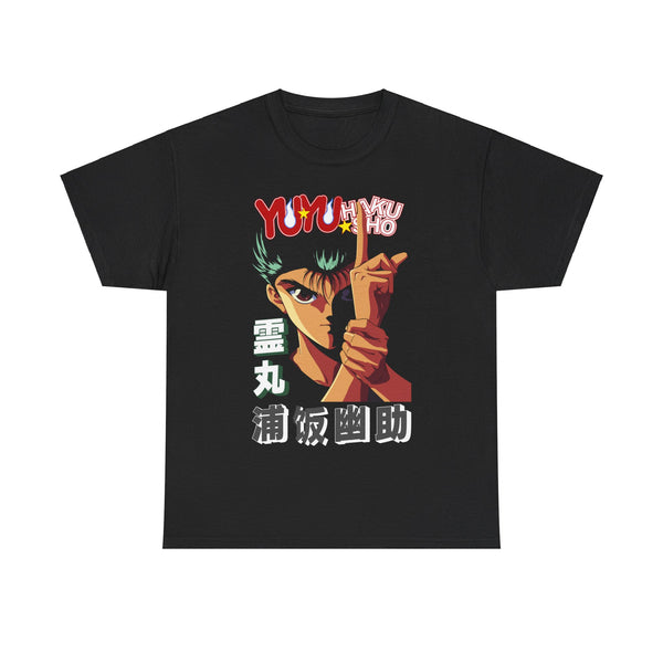 Yusuke Spirit Gun Anime Tee