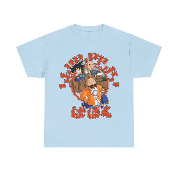 Roshi Training Goku & Krillin Anime Tee